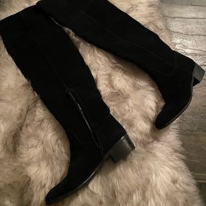 Steve Madden knee high suede boots size 7